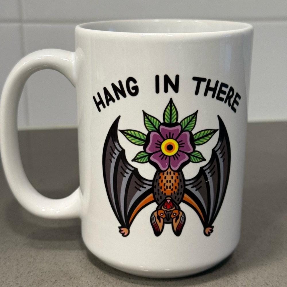 Bat Mug by Daisy & Aster EUC